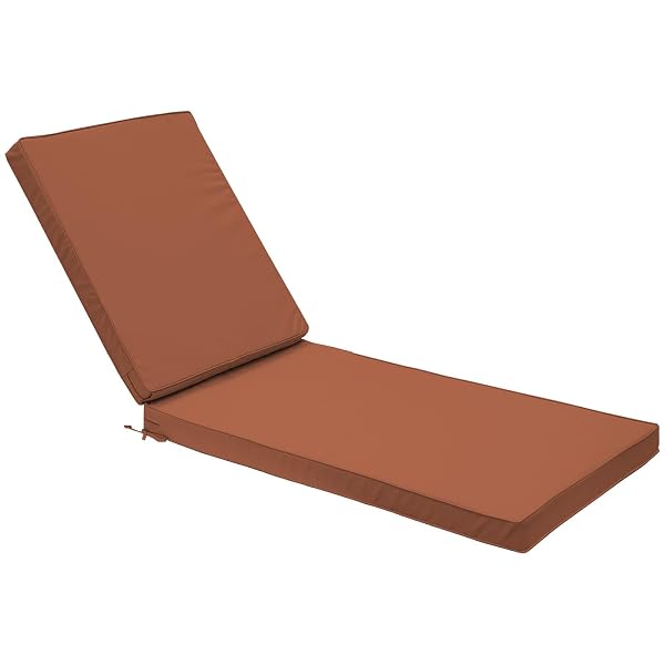METLIV OUTDOOR CHAISE LOUNGE CUSHIONS, WATERPROOF PATIO CHAIR...