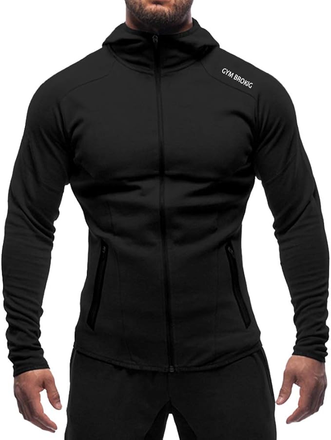 muscle fit hoodie uk