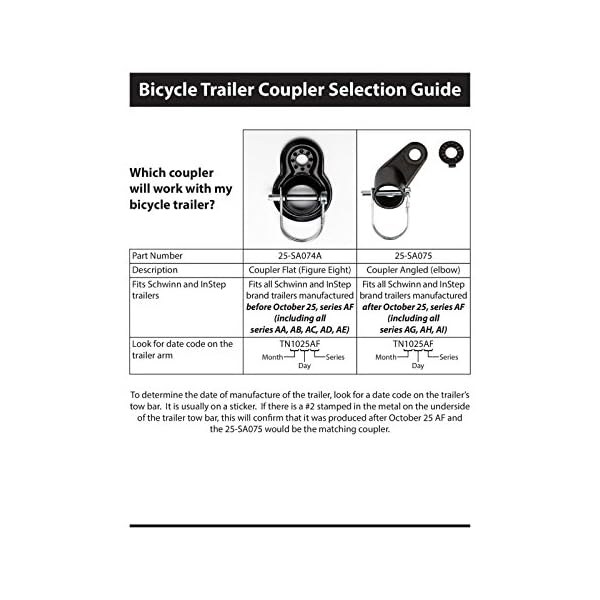 Instep Coupler Attachment Schwinn Bike Trailers electricbikeguide