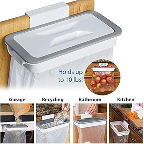 Orename Hanging Trash Bag Holder Cupboard Door Back Trash Rack