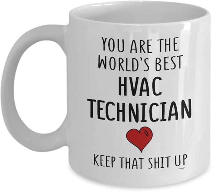 HVAC Technician Mug Funny Heating Ventilation Air