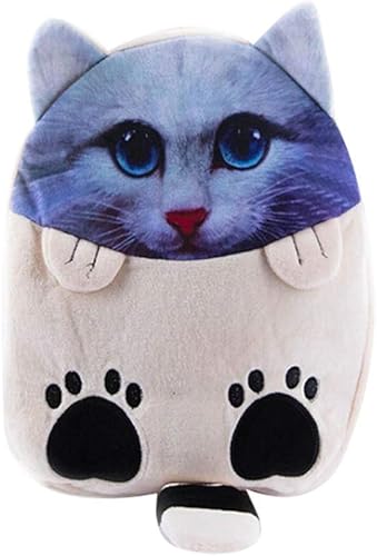 Ihaza Enfants Dessin Animé Chat Sac à Dos Maternelle Mignon
