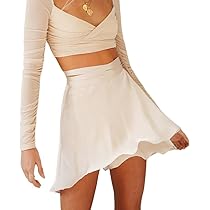 【新品未使用】Silky velor mini skirt being S ANDMARY】Silky velor mini skirt