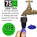 MTNZXZ Garden Hose, Newest 75 FT Expandable Heavy Double Latex Flexible Hose - 9-Pattern High Pressure Water Spray Nozzle. Suitable for Wash Cars, Clean Walls, Watering Lawns and Garden Plants, etc.