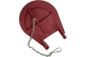 4 inch Flapper, Wing Span 2.5 Inch Replacement Flapper by Nuflush