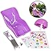 Doll Bicycle Seat & Helmet Pack(Purple)-Attachment for 18-22