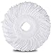 6 Pack Microfiber Spin Mop Replacemet Head for Spin Mop, Standard Size Mop Refills for Hurricane Mopnado Spin Mop Systems