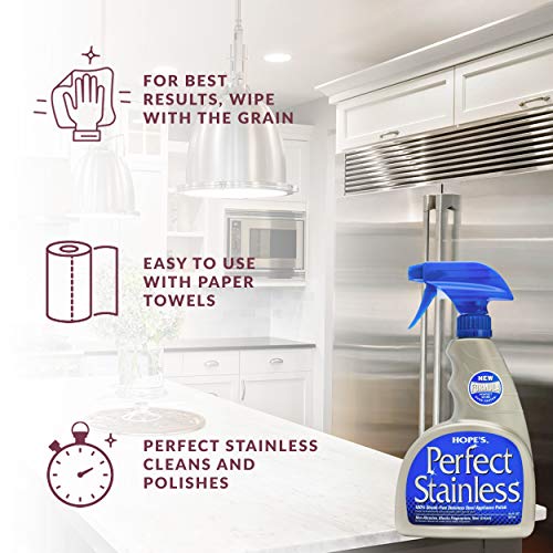 Hope's Perfect Stainless Steel Cleaner StreakFree SelfPolishing