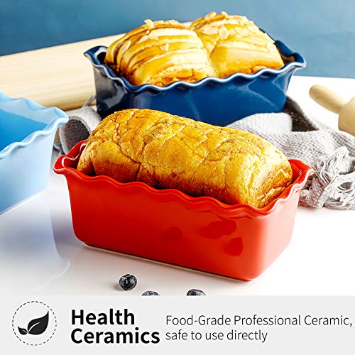 DUS Ceramic Bread Pan Loaf Pan 9×5 inch Bread Baking Dishes Toast