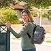 Baby Bag for Girls Diaper Bag with Changing Pad -Baby Bags for Boys Water-Resistant Large Maternity Bag Backpack - Stylish Grey and Durable for Men and Women - Gray