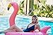 Flamingo Inflatable Floatie - Large Ride On Blow Up Pool Toy Swimming Summer Fun Games - Pink