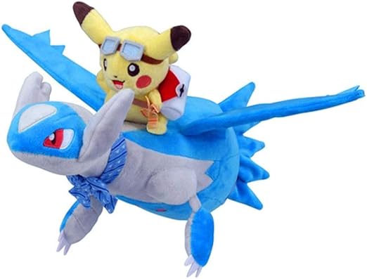 Amazon Co Jp Nc99 30cmの長いかわいいピカチュウとラティオスラティアスソフトぬいぐるみぬいぐるみぬいぐるみ おもちゃ