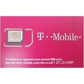 SIM Card Prepagata T-Mobile USA: Dati 4G LTE Illimitati, Chiamate E SMS In USA. Per Smartphone Sbloccati, Valida 30 Giorni.
