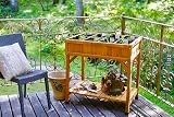 VegTrug 8 Pocket Herb Planter Natural – Raised Bed for Herbs view 10