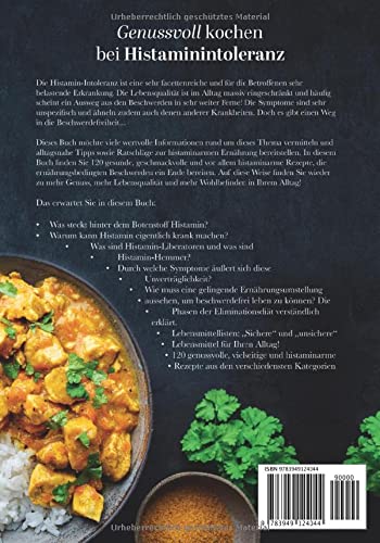 Genussvoll kochen bei Histaminintoleranz: Das umfassende Kochbuch zur histaminarmen Ernährung Paperback – 12 november 2021 - Image 3