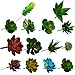 SOTOGO 14 Pack Artificial Succulent Plants Unpotted Fake Succulents