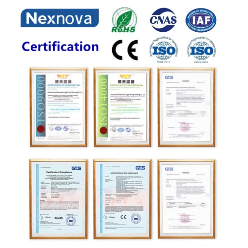 NexNova® Ink 490 Compatible with Canon 4-Pack Black, Cyan, Magenta, Yellow for PIXMA G3400 G2400 G1400 G4400 G1411 G2411 G3411 G4411 G4410 G3410