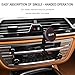 IKOPO Universal CD Slot Magnetic Car Phone Holder,Car Mount Suitable for iPhone X 8/7/7Plus/6s/6Plus, Galaxy S6/S7/S8, Google Nexus, LG, Huawei and More Smartphones (Black)