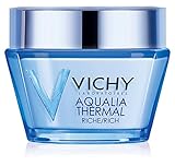 Vichy Aqualia Thermal Rich Cream 48 Hour Facial Moisturizer with Hyaluronic Acid for Dry Skin, 1.69 Fl. Oz.