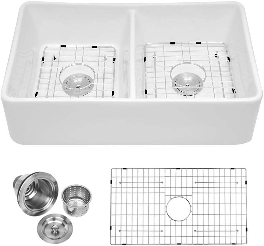 Best Kitchen Sink Double Bowl Undermount White