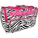 Womens Printed Duffel Bag (Zebra)