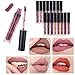 Coosa 8 pcs Set of 8 Colors Madly MATTE Lipgloss Bold & Vivid Color Matte Lipgloss ¡­