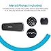 Magnetic Phone Car Mount, APPS2Car Phone Car Magnet, Universal Stick On Rectangle Flat Dashboard Magnetic Car Mount Holder for Cell Phones and Mini Tablets (Black)