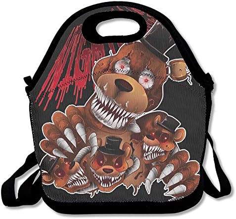 Five Nights Game Lunch Tote Black