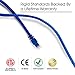 GearIT 24-Pack, Cat5e Ethernet Patch Cable 3 Feet - Snagless RJ45 Computer LAN Network Cord, Blue - Compatible with 24 48 Port Switch POE Rackmount 24port Gigabit