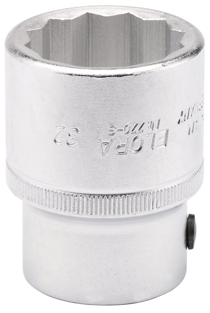 Draper 773 770-SM Elora Bi-Hexagon Socket, 3/4" Square Drive, 32mm