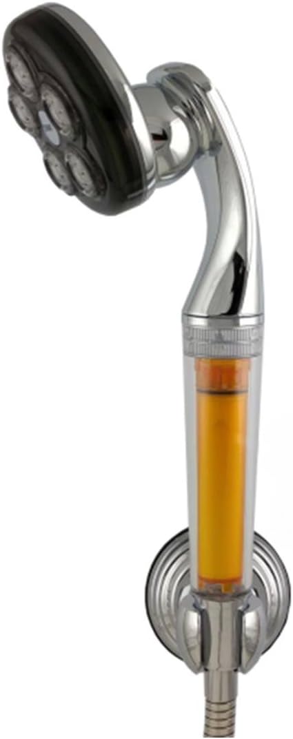 SONAKI Vitamin C Swivel Shower Head with a Filter [SVH-121CR, Chrome] - Removes Up to 99% of Chlorine and Chloramines