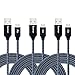 iSeekerKit Micro USB Cable 10ft High Charging Speed USB 2.0 A Male to Micro Nylon Braided Cords with Aluminum Connector for Android, Samsung and More [3 Pack]