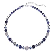 Beaded Strand Pearl Choker Necklace - Fashion Jewelry Birthday Gifts For Women