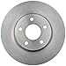 ACDelco Silver 18A2458A (19241848) Non-Coated Front Disc Brake Rotor