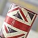 LINKWELL 1PC Antique UK Union Jack PU Leather Pencil Pen Holder Desk Organizer PH10
