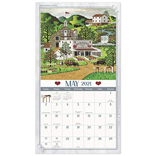 2021 Charles Wysocki Wall Calendar, 131/2" x 12", Monthly (CWCW044921