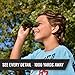 Brainplay Binoculars for Kids High Resolution 8x21 | 1000 Yard Clarity | Compact Binoculars Set for Bird Watching, Backyard Safari, Outdoor Play, Hunting, Camping Gear, Hiking | Boys and Girls Gifts