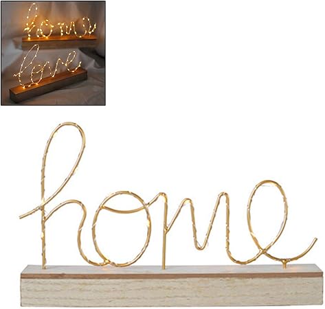 Surenhap Luce A Led Creativa In Ferro Lettera D Amore Per La Casa Illuminazione Notturna Per Matrimonio Compleanno Festa San Valentino Home Amazon It Casa E Cucina