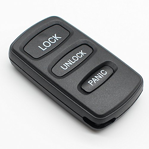 3 Buttons Remote Car Key Shell Case Key Fob Cover for Mitsubishi Lancer Outlander Endeavor Eclipse Galant Diamante Montero Montero Sport