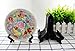 Artliving 5 Inch Black 12pcs/Set Plastic Easels Plate Display Stands Picture Frame Stand Holder