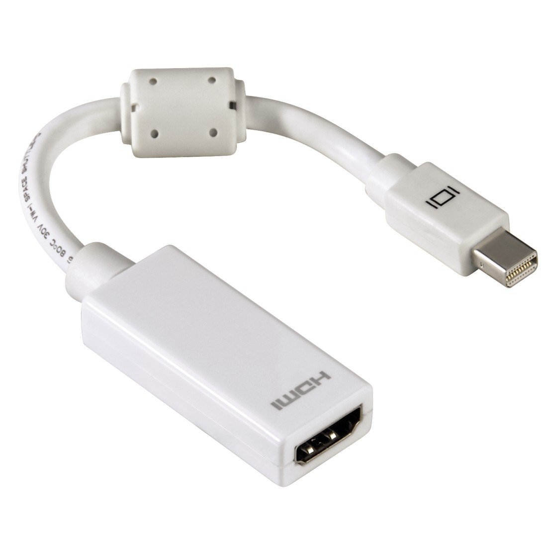 Hama 53246 | Mini DisplayPort to HDMI Adapter, White โ image 1