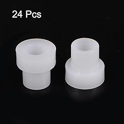 uxcell 24pcs Flanged Sleeve Bearings Plastic