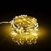 INST [2 PCS] Solar Energy Powered LED Fairy String Lights Waterproof Starry 200 LED 67ft Copper Wire Ambiance Lighting for Outdoor Landscape Patio Garden Bedroom,Party,Wedding (Warm White)