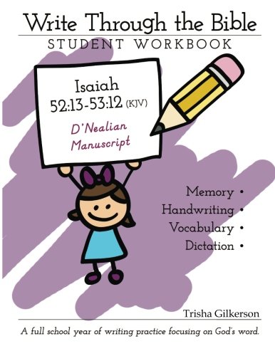 Write Through the Bible: Isaiah 52:13 - 53:12 KJV Manuscript