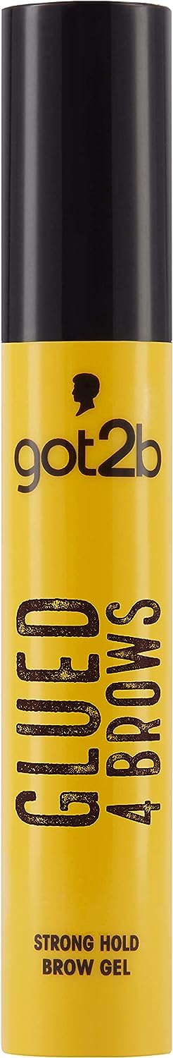 got2b Eyebrow Gel Glued 4 Brows, Transparent and Long-Lasting Eyebrow Mascara Shapes Brows, Eyebrow Gel with Vegan Formula, 16 ml