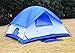 Busen Mountain Waterproof Tent Dome Outdoor Camping Instant Tents for Camping 4 Person Blue