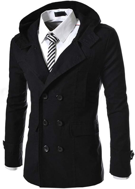 Amazon Aowofs トレンチコート メンズ クラシクス コート ビジネス ダブルボタン ロング 通勤 春秋 コート ジャケット 通販