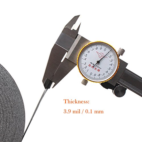 Double Sided Tape 3.9 mil X 13.5/64 inch X 54 yd, Atemto Foam Tape Ultra Thin Strength Tape Waterproof Dustproof Weatherproof Outdoor Cellphone LCD Screen Display Repair Mounting Tape (5mm) - Thumbnail 2