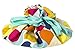 C.R. Gibson Jewelry Pouch, Flock of Color