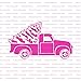 Christmas Truck Stencil - Reusable Stencils for Christmas Time - Quick Shipping & Made in U.S.A.